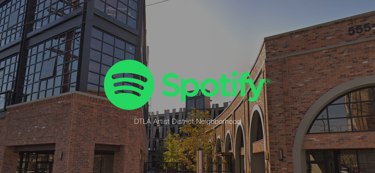 Spotify dtla arts district