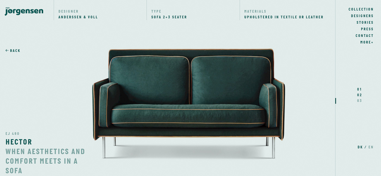 Web design inspirations